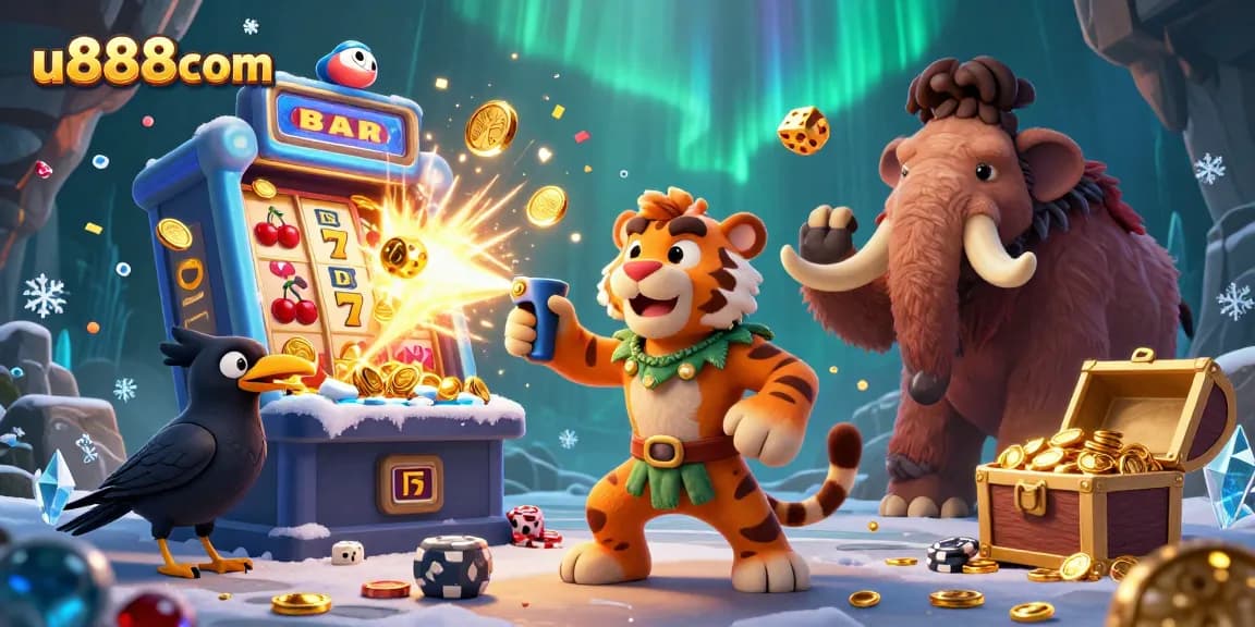 Experience thrilling action at u888com's grand prehistoric casino with exciting games and rich rewards.