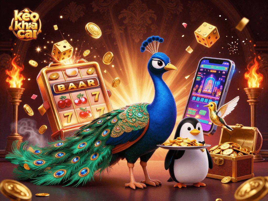 Engage in thrilling action with kèo nhà cái featuring vibrant characters and rich casino elements.