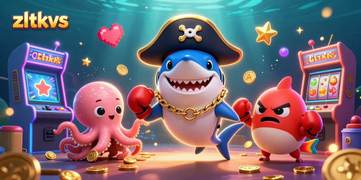 Win big with zltkvs in this vibrant casino-themed illustration featuring exciting characters and game elements.