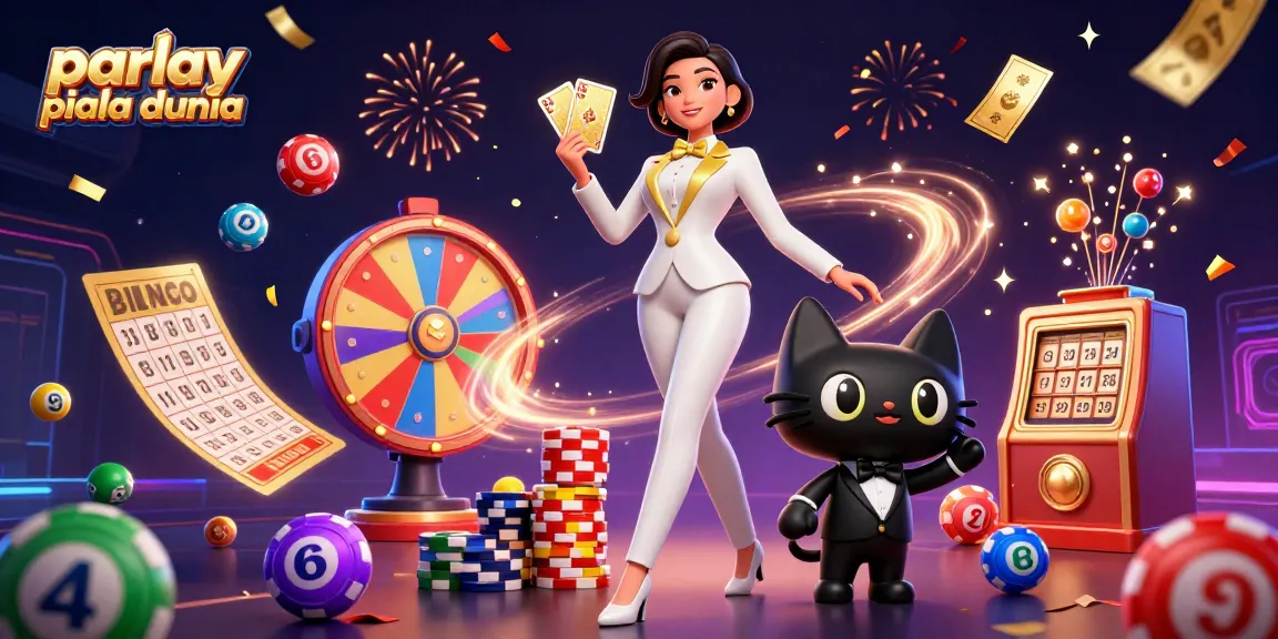 Bet on thrilling parlay piala dunia action with vibrant casino visuals and dynamic gaming elements.