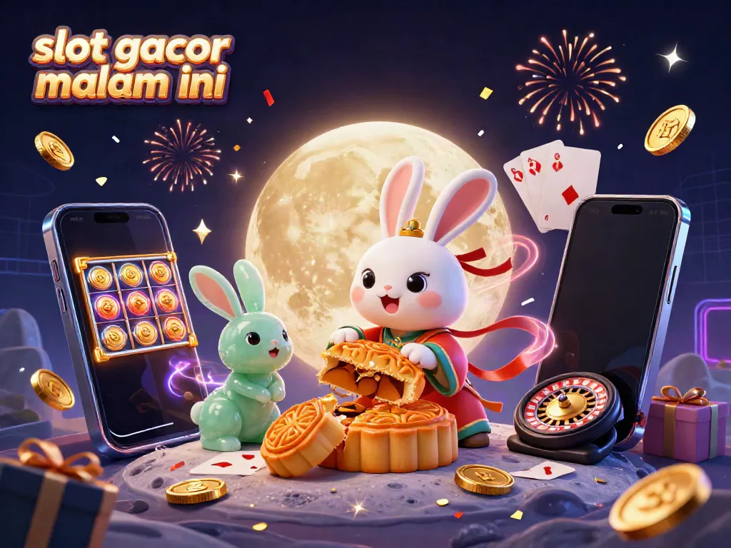 Menangkan slot gacor malam ini dengan ilustrasi 3D kartun yang meriah dan penuh detail.