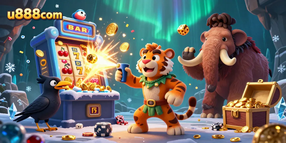 Experience thrilling action at u888com's grand prehistoric casino with exciting games and rich rewards.