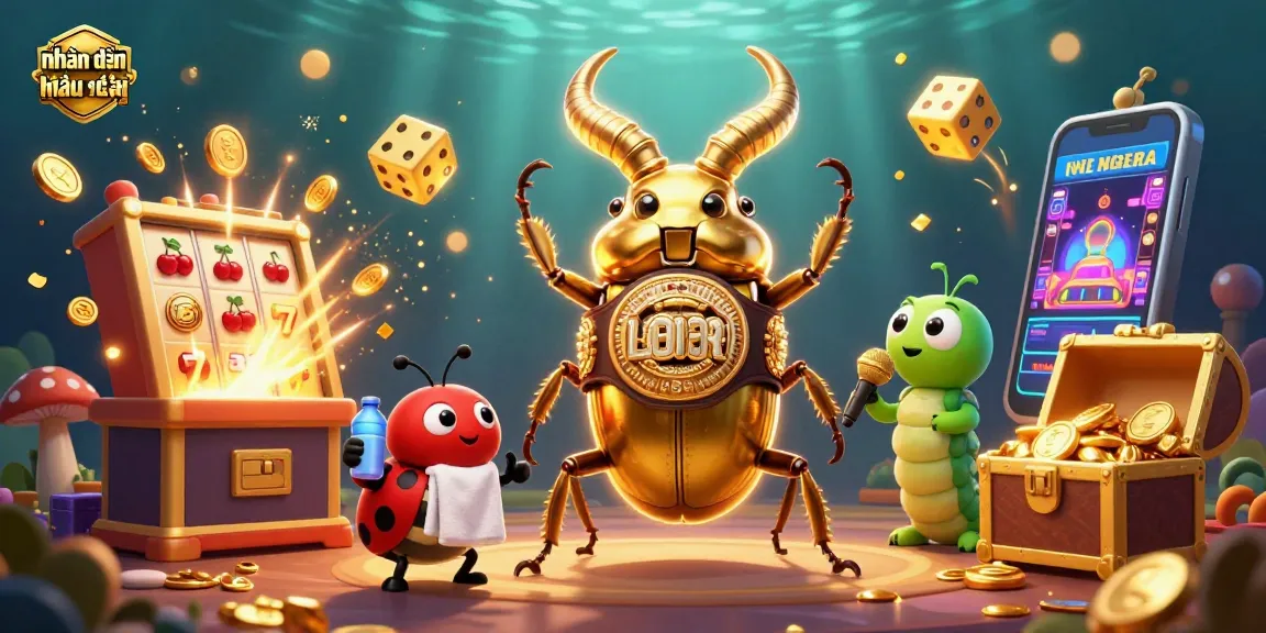 Engaging scene showcasing nhận định kèo nhà cái with vibrant casino elements and character interactions.