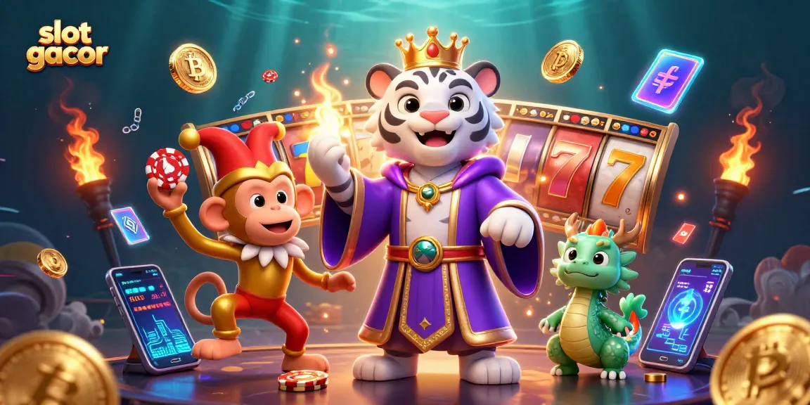Menangkan slot gacor dengan karakter menarik seperti harimau putih dan monyet emas yang menghibur di dunia judi yang seru.