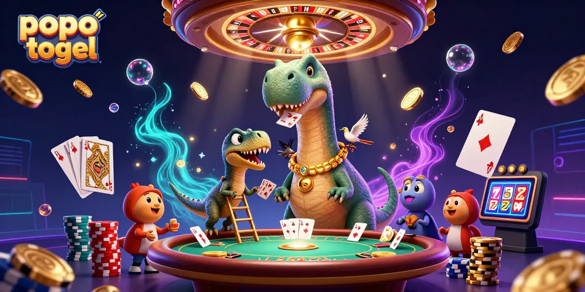 Experience big wins in popo togel with vibrant 3D casino characters and action-packed elements.