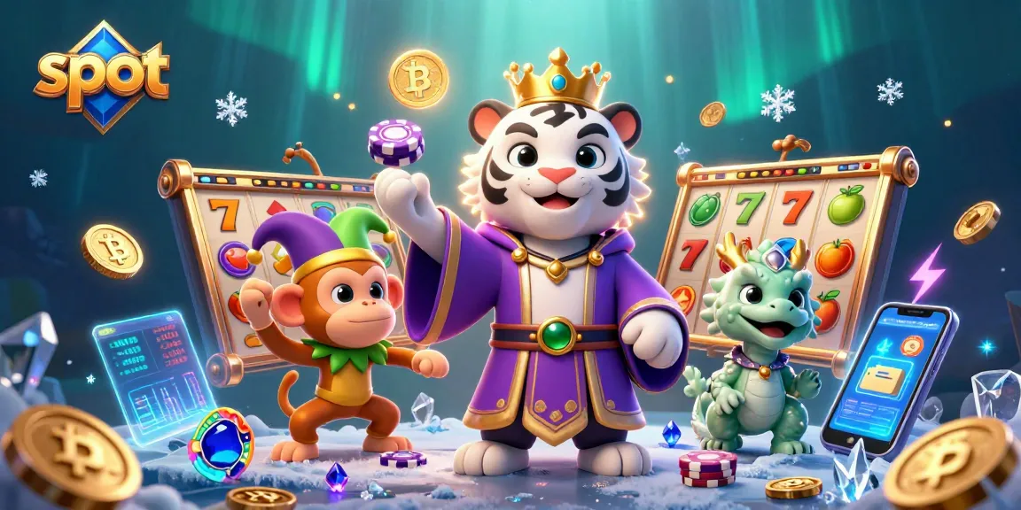 Main slot di Slot88 dengan jackpot besar, putaran bertema slot dan elemen lucu di sana.