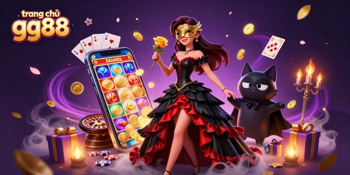 Play the captivating games at trang chủ gg88 with exciting slot machine visuals and dynamic casino elements.