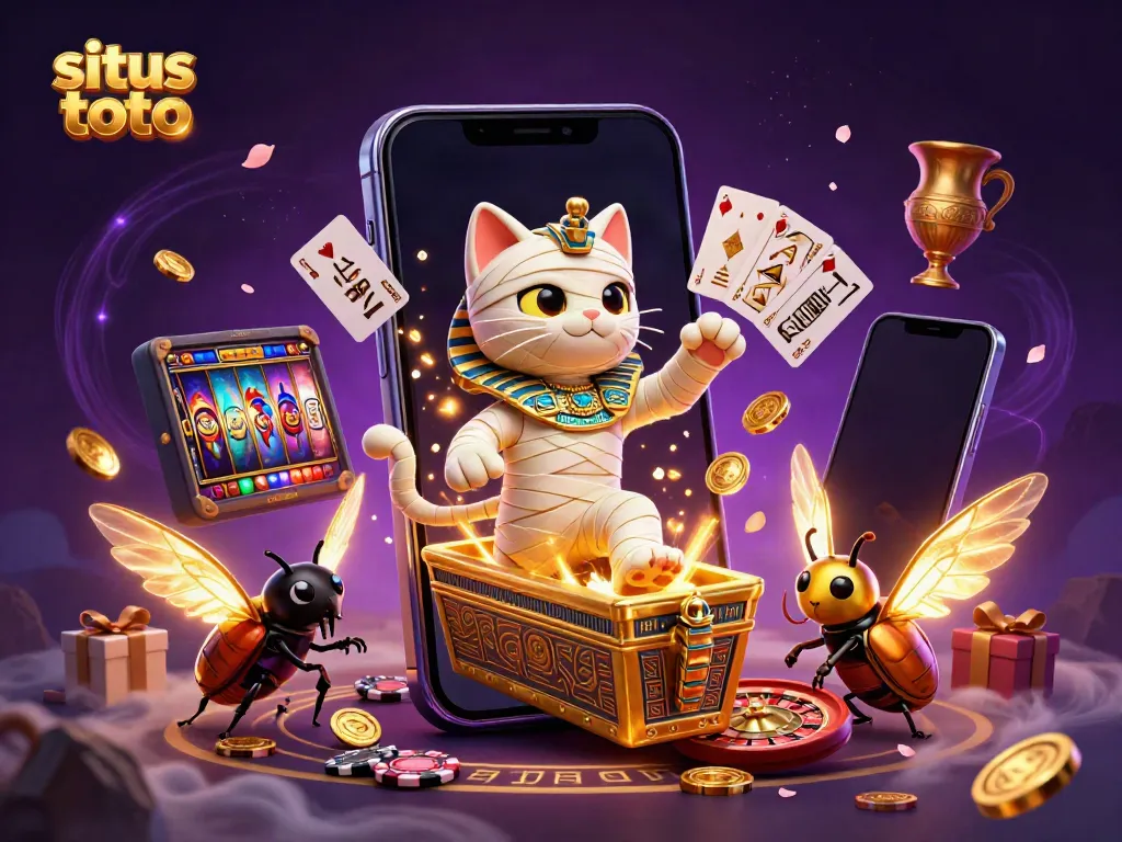 Menggugah semangat bermain di situs toto dengan karakter menarik dan elemen kasino yang memukau.