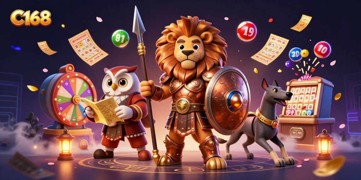Experience exciting games at C168 with vibrant graphics and dynamic casino elements.