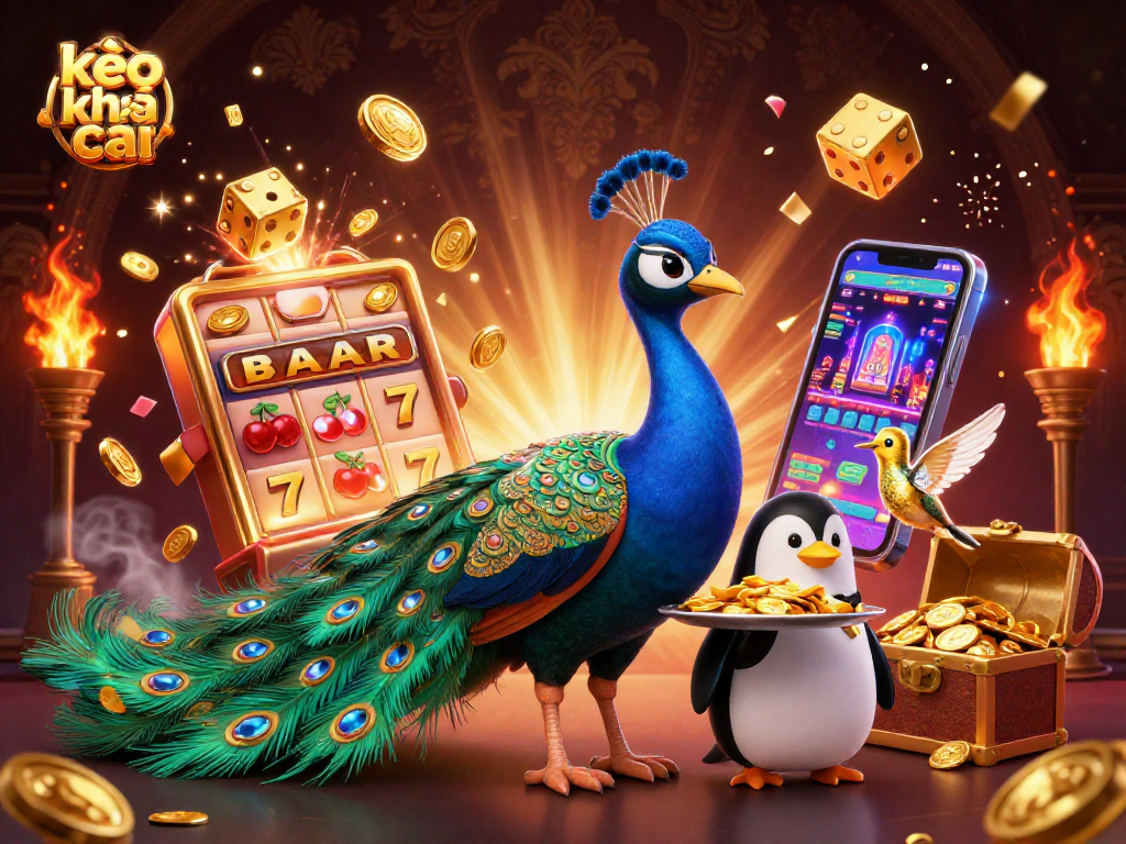 Engage in thrilling action with kèo nhà cái featuring vibrant characters and rich casino elements.