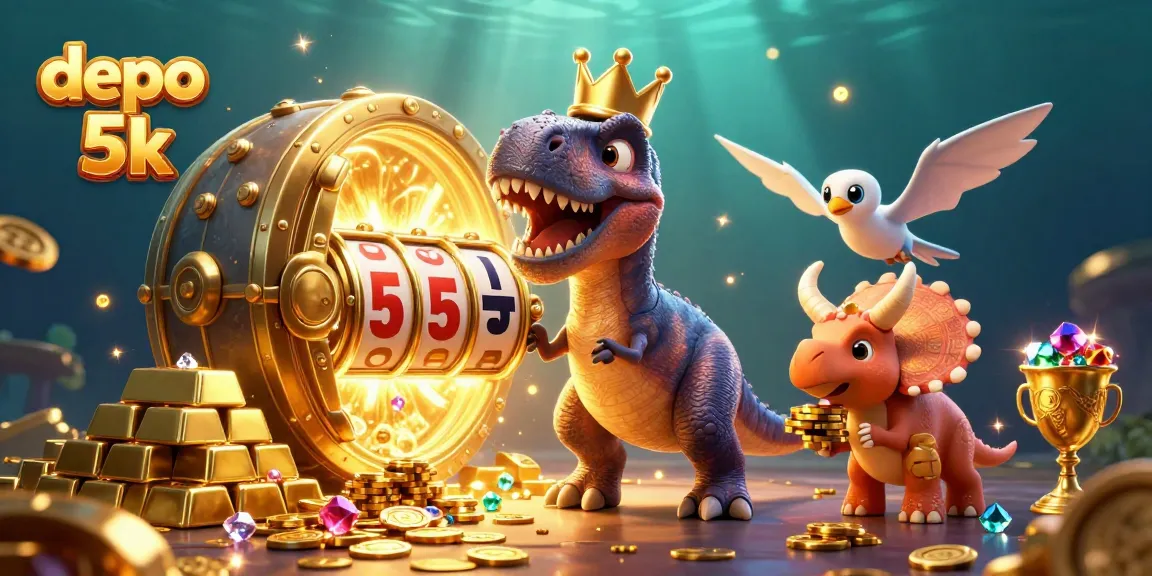 Menangkan slot gacor di depo 5k sambil mengumpulkan chip emas dan harta karun!