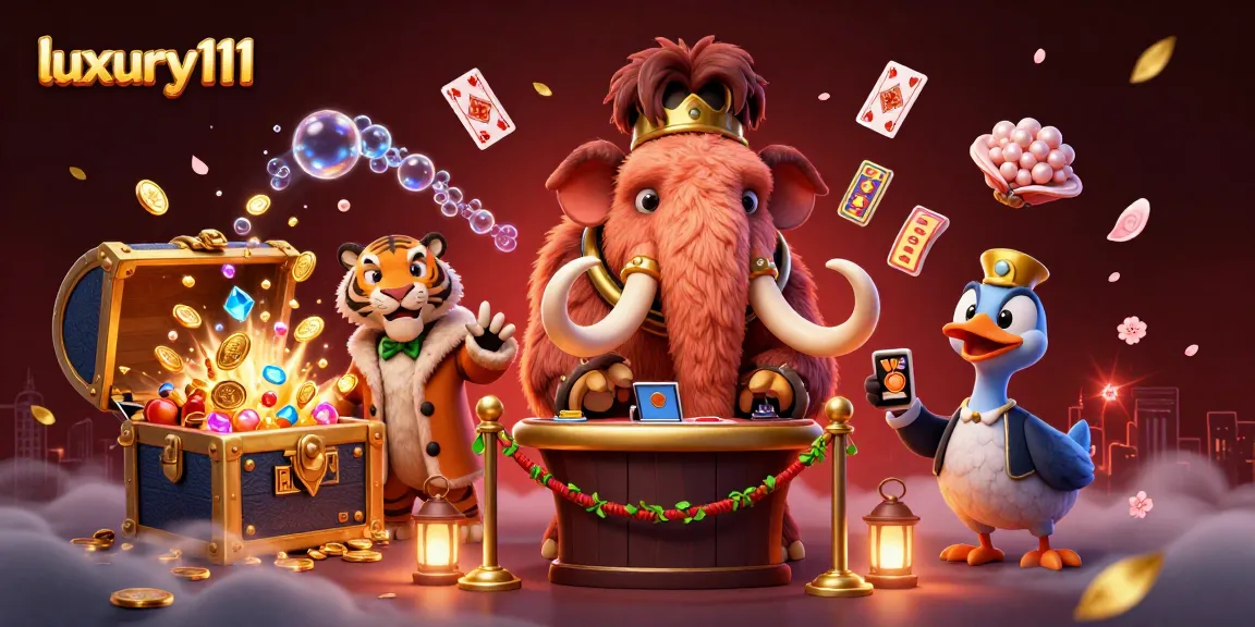 Experience luxury111's thrilling casino adventures with diverse characters and a vibrant scene.