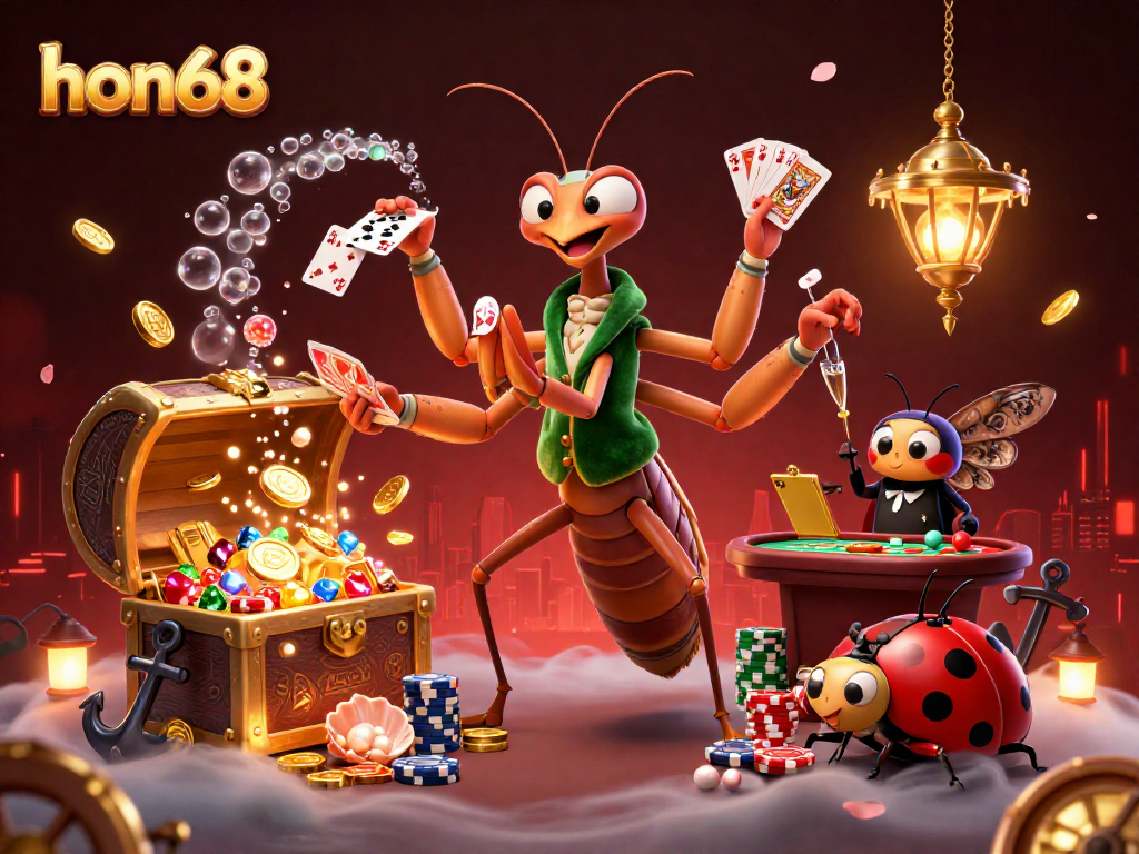 hon68 engages players in dynamic casino adventures with vibrant characters and rich gaming elements