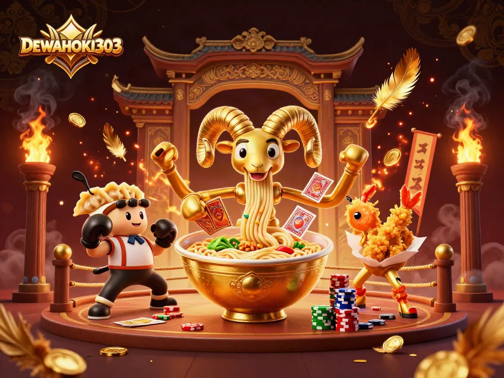 Permainan slot di DEWAHOKI303 dengan suasana paling menarik dan simbol keberuntungan yang berlimpah.
