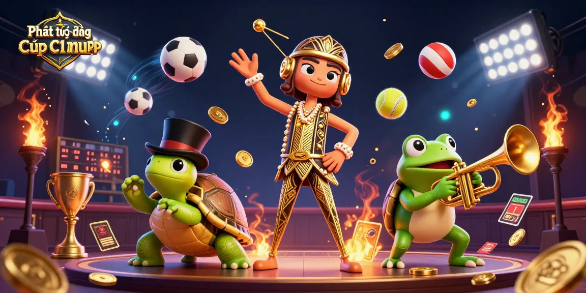 Experience Pht trc tip Cp C1 chu u in vivid 3D with dynamic characters and sports elements.
