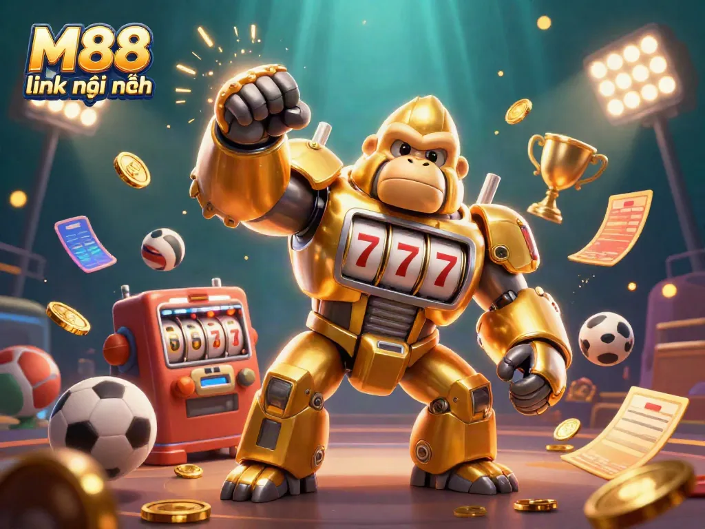 M88 link mới nhất với chiến thắng đậm từ nhân vật gorilla vàng trong sòng bạc, mang đến trải nghiệm cá cược thú vị.
