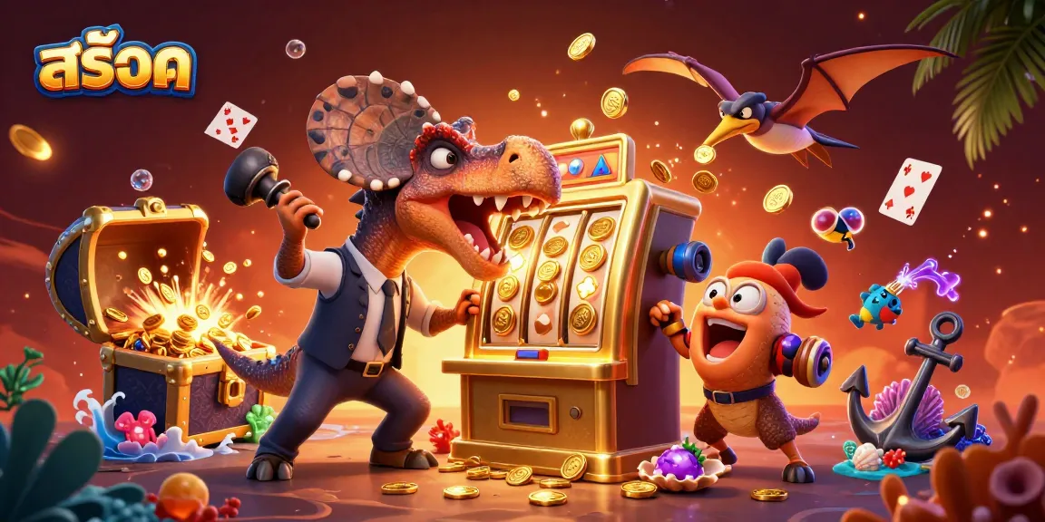ภาพที่แสดงสล็อตและการชนะรางวัลใหญ่กับเกมคาสิโนที่มีชีวิตชีวา