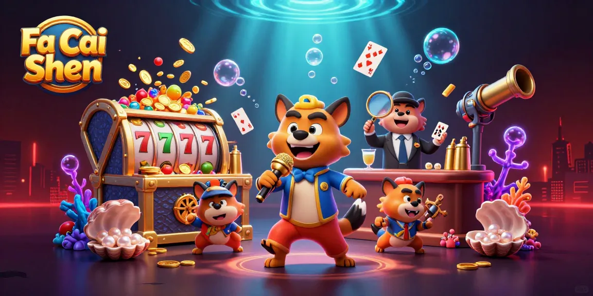Experience the thrill at Fa Cai Shen gaming, where vibrant hyenas bring humor to your casino adventure.