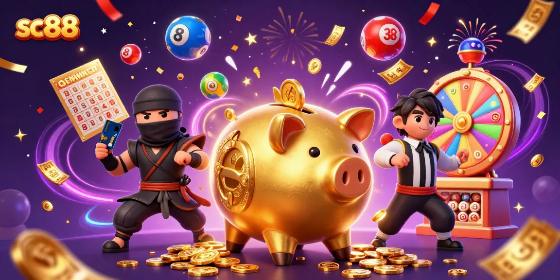 Engage in exciting gaming with SC88’s dynamic casino scene filled with action and vibrant visuals.