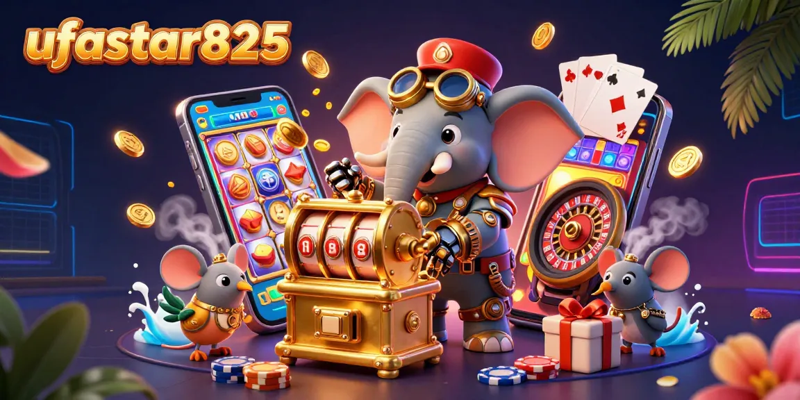 เล่นเกมคาสิโนที่ ufastar825 ด้วยแอนิเมชันชนะรางวัลในบรรยากาศที่น่าตื่นเต้น