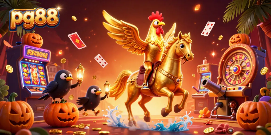 Experience the excitement of pg88 with a golden rooster casino adventure featuring interactive games and dynamic elements.
