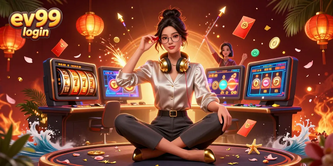 Engage with ev99 login for an exciting online casino experience featuring vibrant gaming elements.